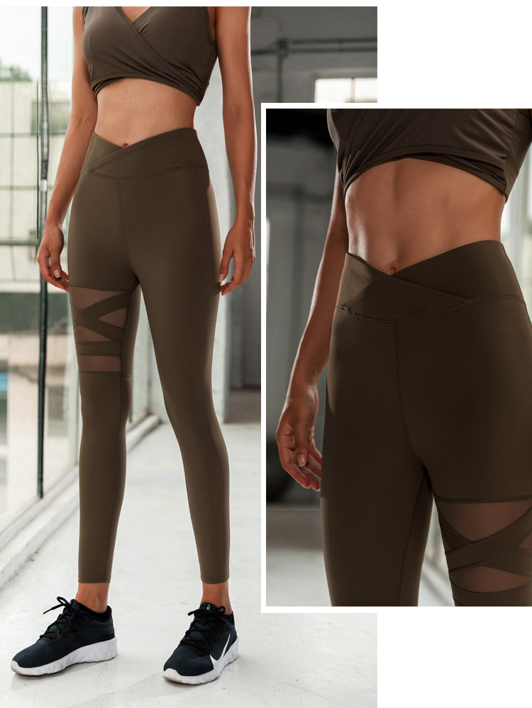 European And American Sports Shockproof Mesh Back