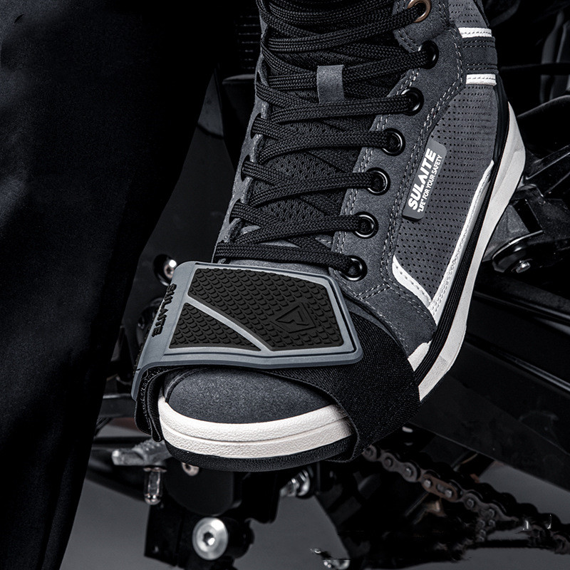 Motorcycle Gear Cover Non-slip Riding Shoe Rubber Widened And Wear-resistant - Image 6