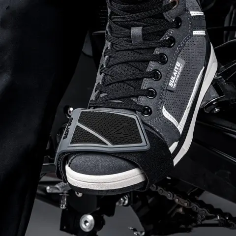 Motorcycle Gear Cover Non-slip Riding Shoe Rubber Widened