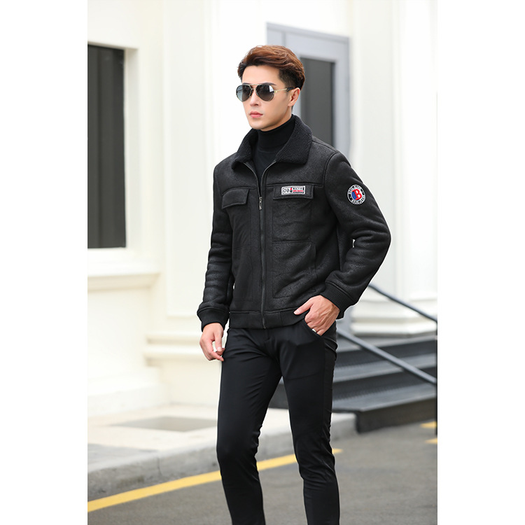 Men's Jacket Warm Berber Fleece Clothing - Image 3