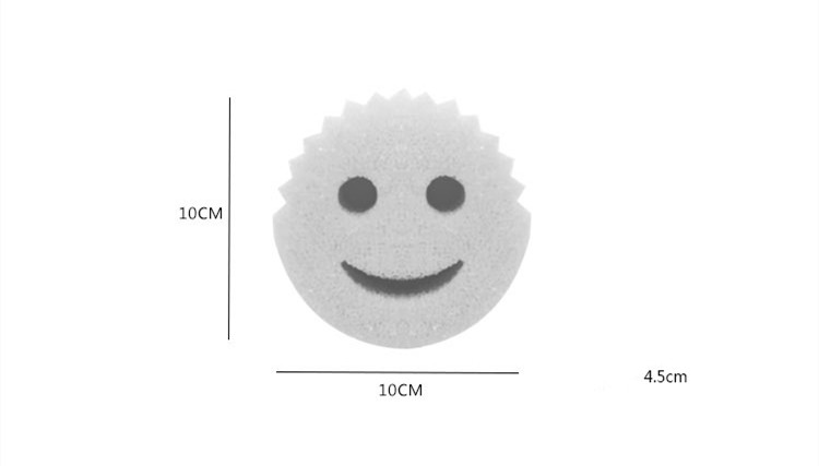 Title 1, Smiling Face Magic Clean Wipe Loofah