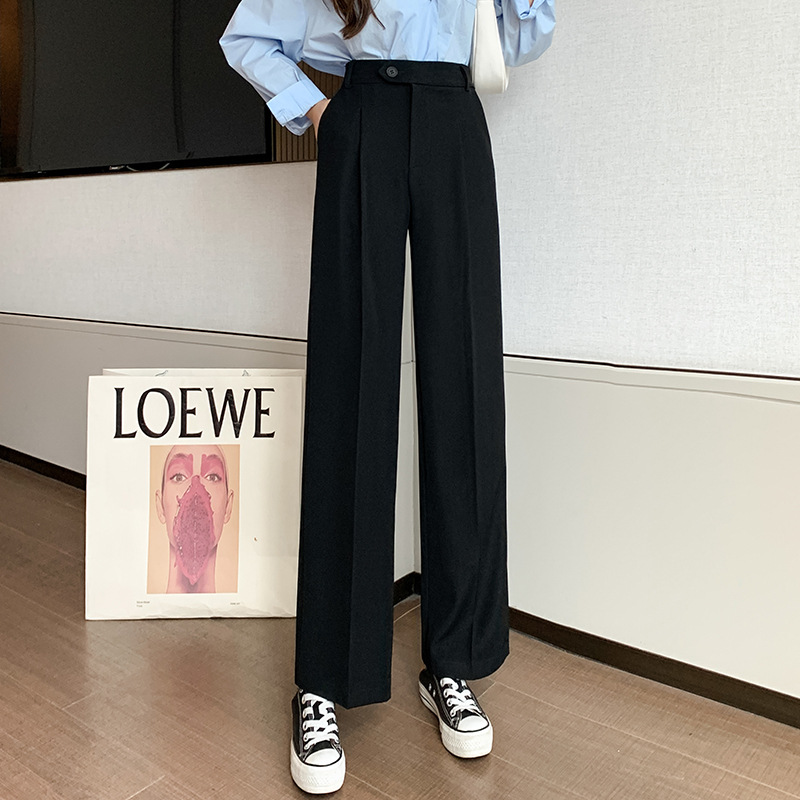 Women's Autumn New Suit Wide-leg Pants