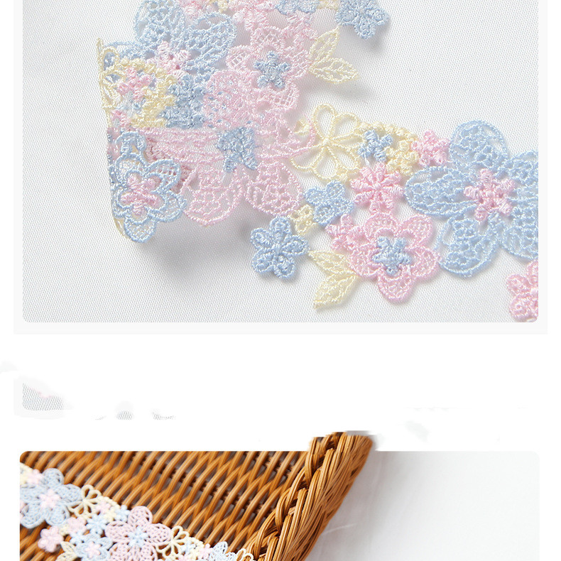 Title 11, Multi-color Lace Accessories Water Soluble Lace...