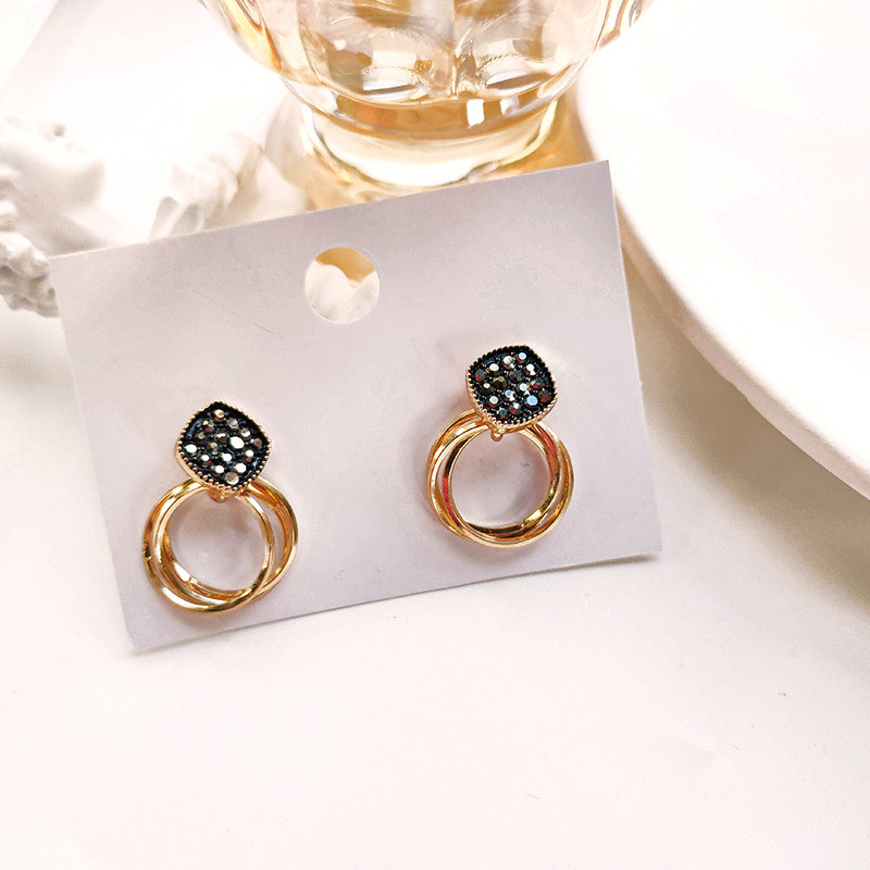 New Korean Temperament Earrings Trendy Personality Earrings
