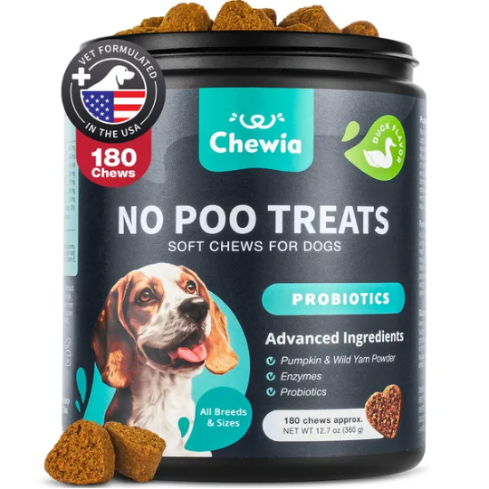 No Poo Chews For Dogs Coprophagia Deterrent For Dogs Forbid For Dogs Stool Eating Deterrent Dog Probiotics For Digestive Health Digestive Gut Immun... Duck - Shop at LoveMi