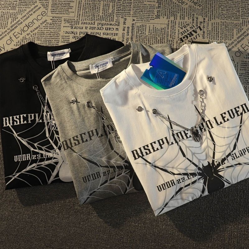 Vintage Fashion Cotton Short Sleeves