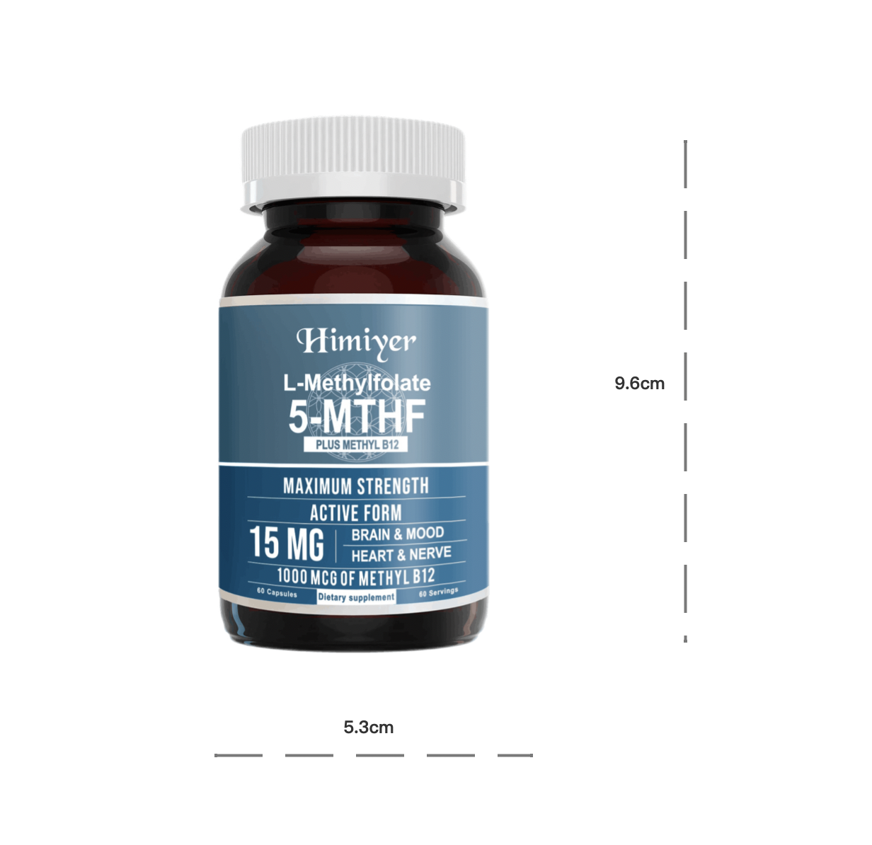 Methyl Folate 15mg & Methyl B12 Capsules.