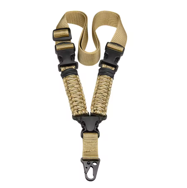Hand-woven Nylon Multi-functional Plastic Single-point Sling With Adjustable Quick-release Tactical Metal Eagle Hook