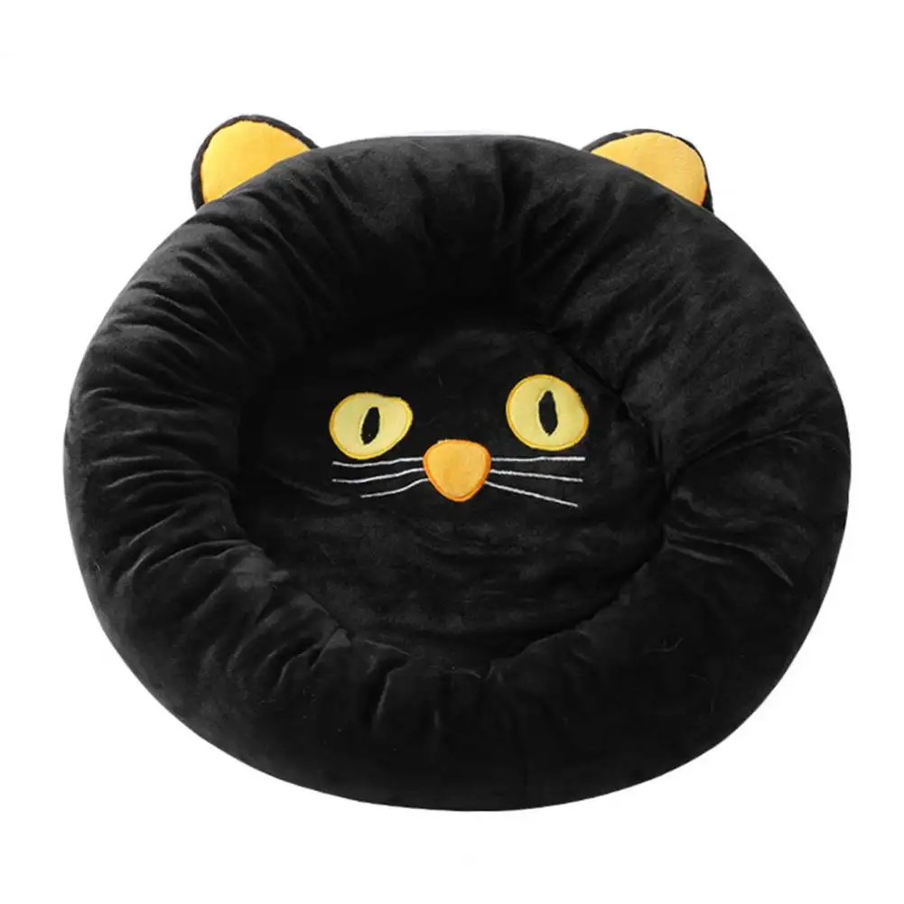 Black Cat Shape Pet Nest Cute Exquisite