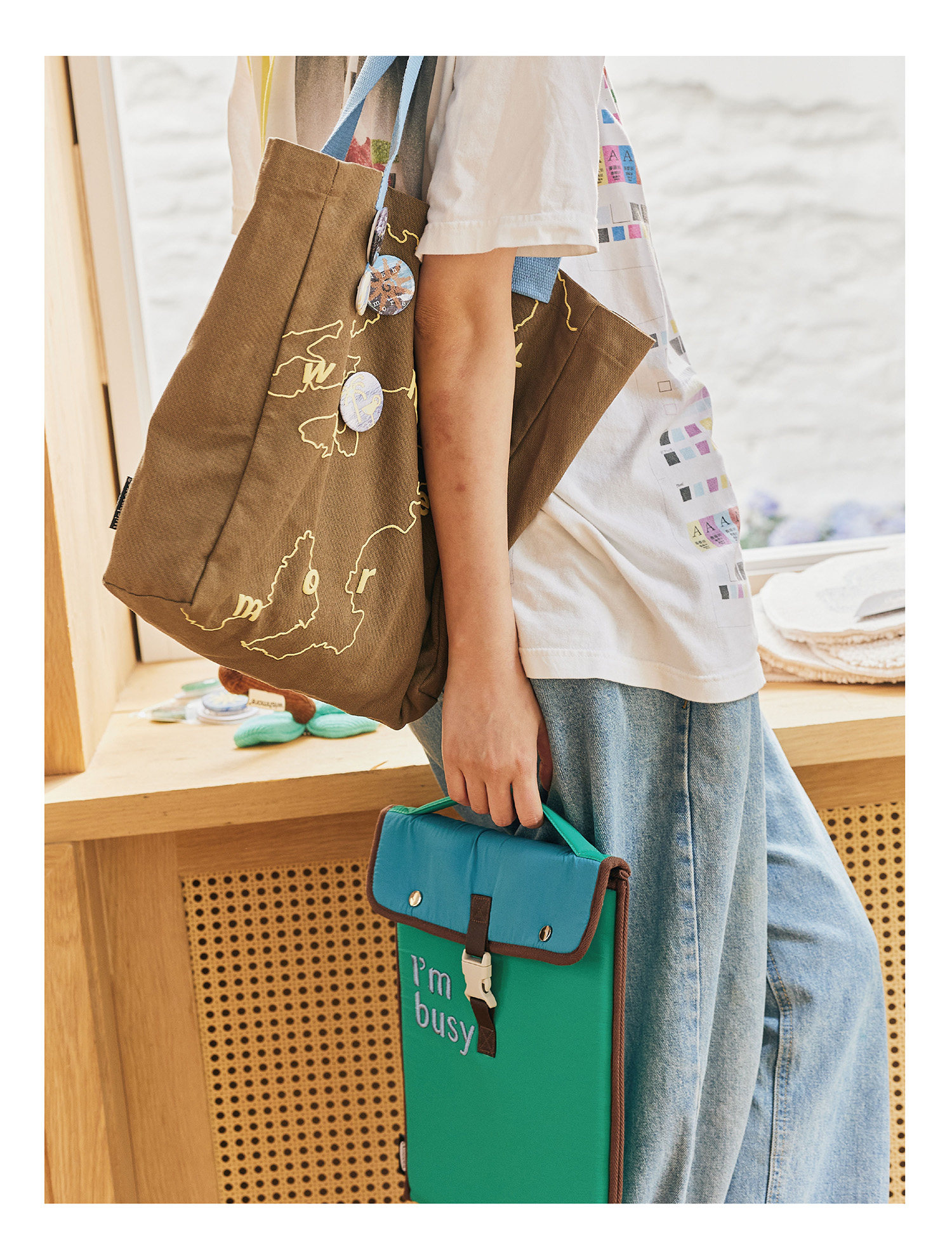Sac d'ordinateur ipad bloqué par couleur – Image 6