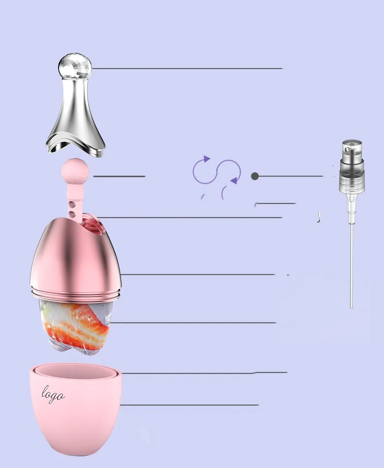 Skin Care Beauty Lifting Contouring Tool Silicone Ice Cube T – image 6