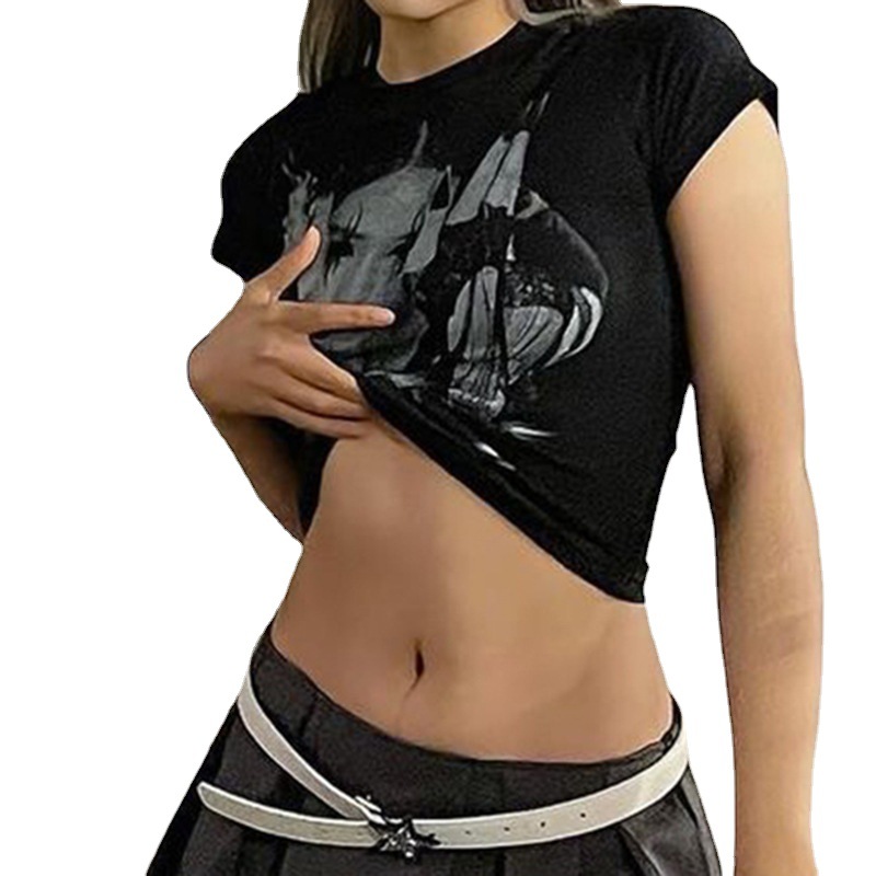 Personalized Avatar Printed Contrast T-shirt