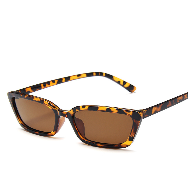 Narrow Frame Sunglasses Two-tone Sunglasses - Image 4