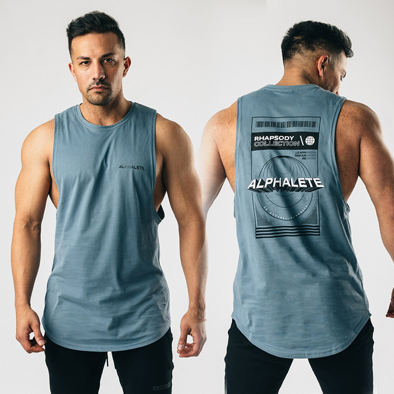 Title 5, Mens Fitness Brother Sports Slim Vest. Designe...