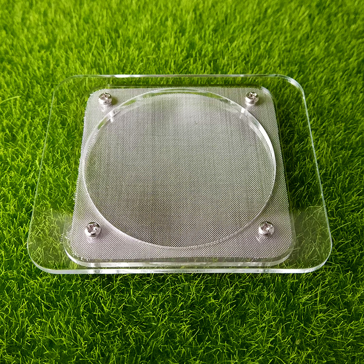 Title 2, Stainless Steel Mesh Acrylic Ant Escape Cover