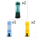 Portable Electric Fruit Juicer Wireless USB Rechargeable Mini Mixer Multifunction Summer Smoothie Blender Machine Kitchen Supplies view 6