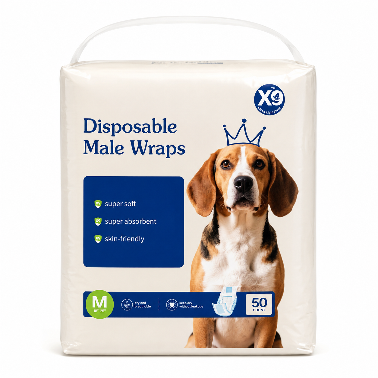 Disposable Male Dog Wraps 2