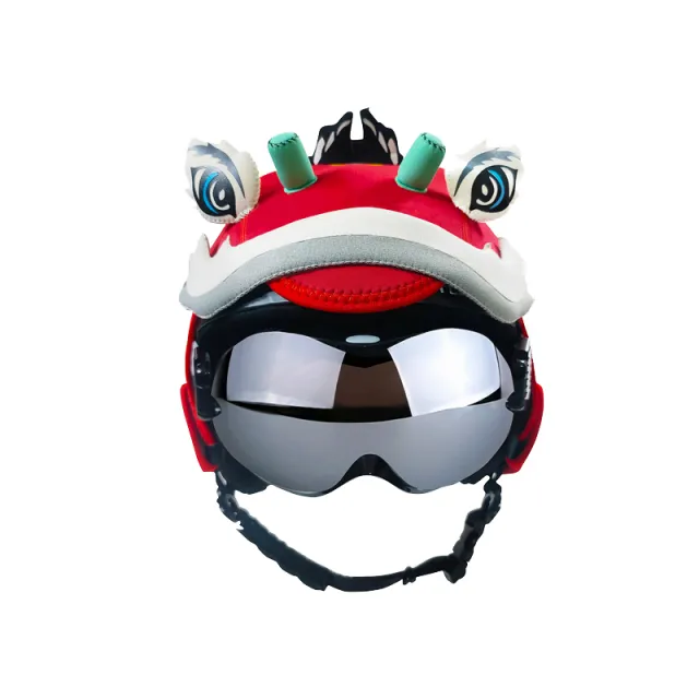 Design Lion style Ski Helmet Protection Red - Shop at LoveMi