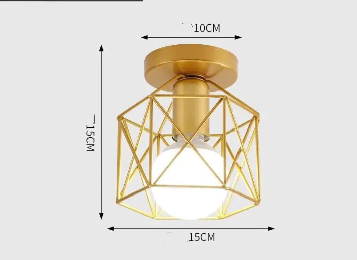 Simple Postmodern Balcony Lamp Aisle Corridor Ceiling Lamp – image 2