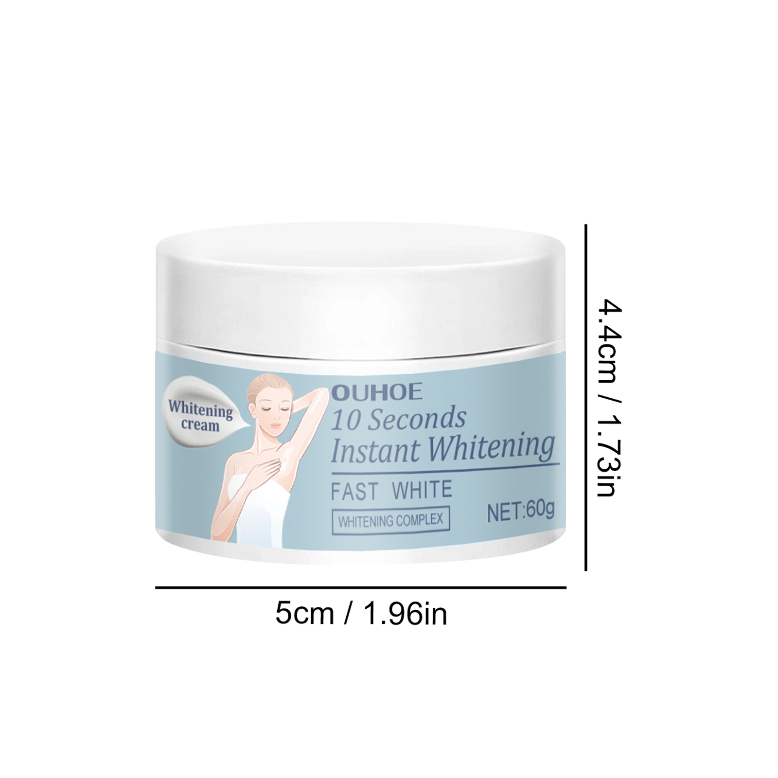 Underarm Brightening Cream 60g 1 Bottle — foto 5