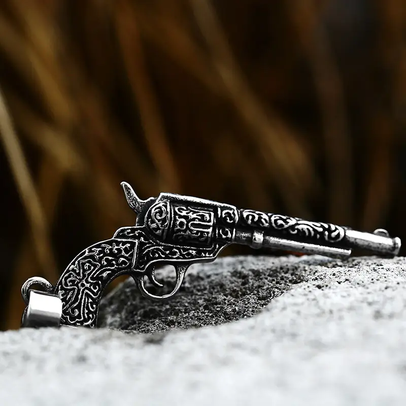 Men's Pendant Modeling Titanium Steel Necklace