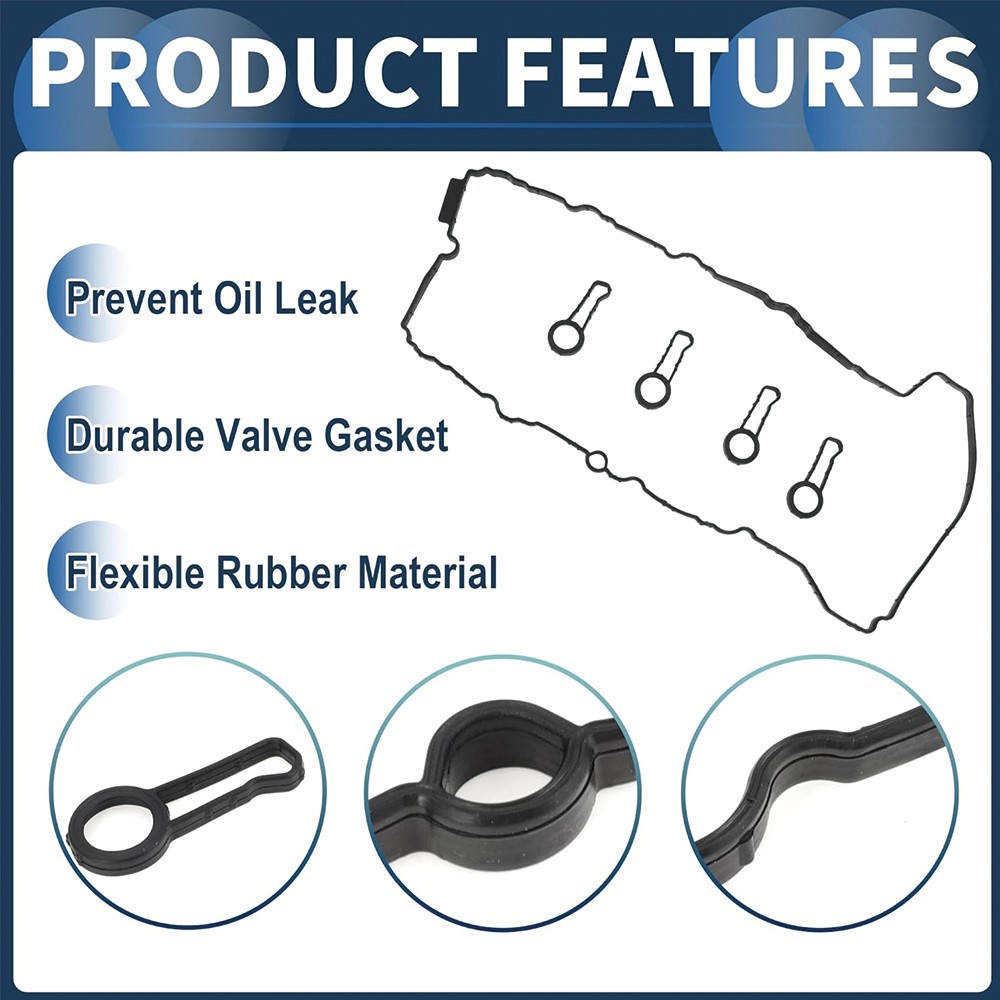 Rocker Cover Gasket Fits BMW 5 Series 520D 2.0D 10 To 17 N47D20C 11128511814 — image 6