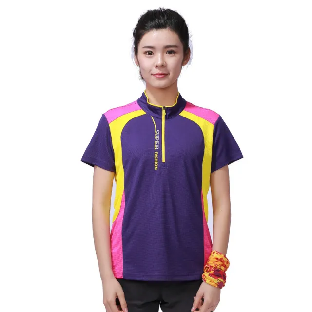Quick drying Clothes Autumn Couple Round Neck Quick drying Clothes Female Purple - Shop at LoveMi