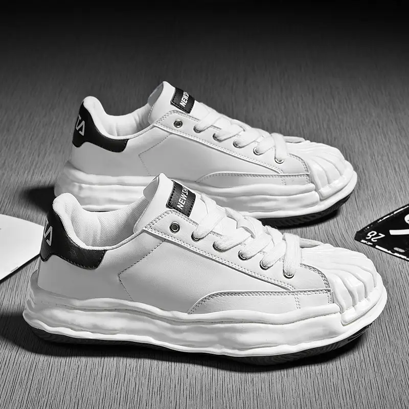 Women's Zebra Platform Sneakers Couple Heelless Shoes