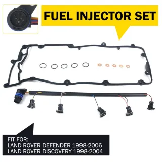 AMR6103 Fuel Injector Wiring Loom And Rocker Gasket For Land Rover Defender Td5
