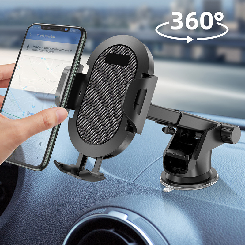 Auto Lock Car Phone Holder Air Outlet - Image 3