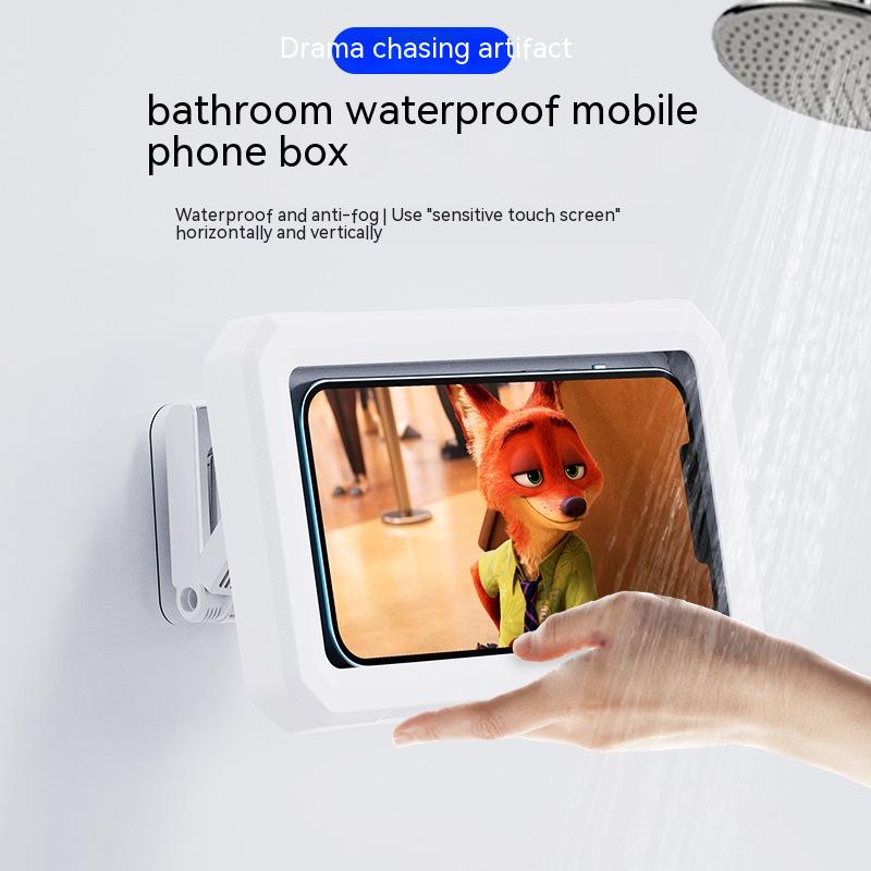 Rotating Collapsible Wall Hanging Desktop Mobile Phone Box - Image 12
