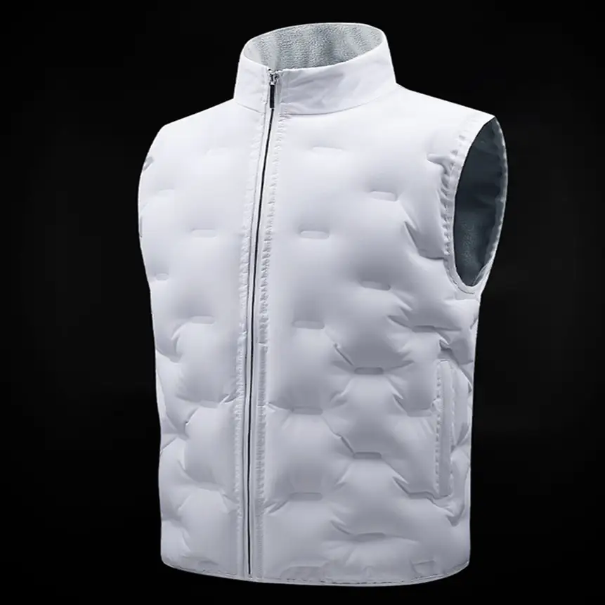 New Inflatable Vest Cold Proof Down Portable Jacket
