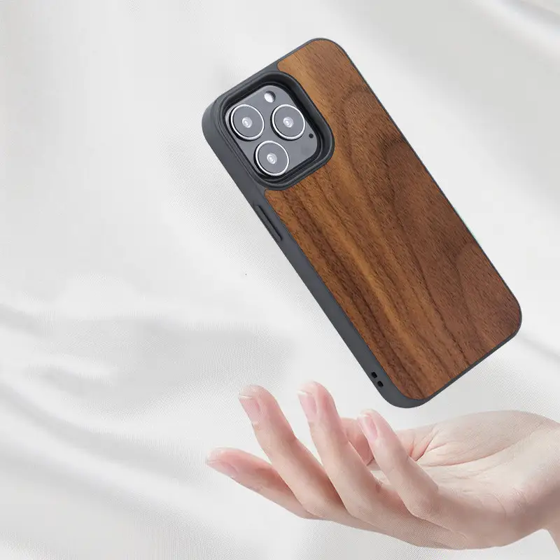 Wooden Mobile Phone Case Protective Case Carving