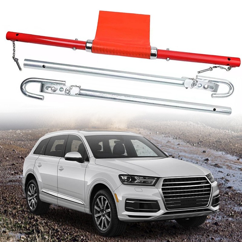 3 ton steel towing bar pole recovery tow pole damper spring