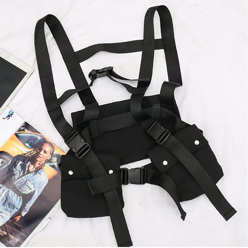 Fashion Trend Tactical Bag Men and Women Casual Personality