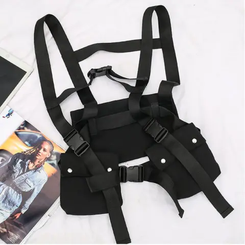 Fashion Trend Tactical Bag Men and Women Casual Personality