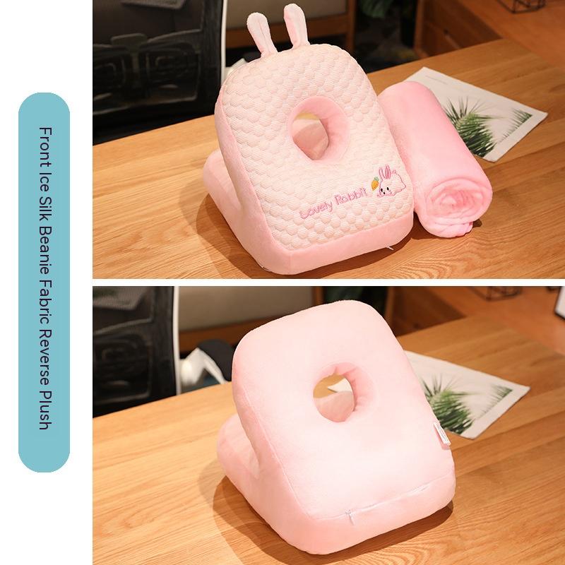 L Rabbit Pink Blanket