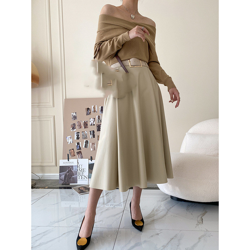 Autumn And Winter Women's Knit Top Slimming Sweater