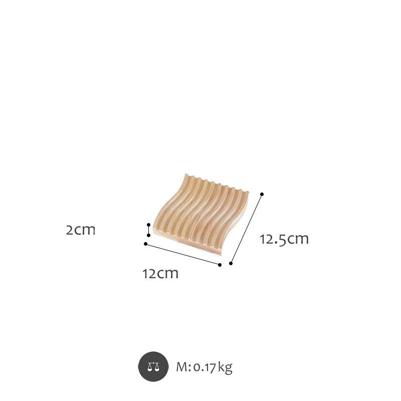 Title 1, Creative Water Ripple Coffee Tray Beech Bread G...