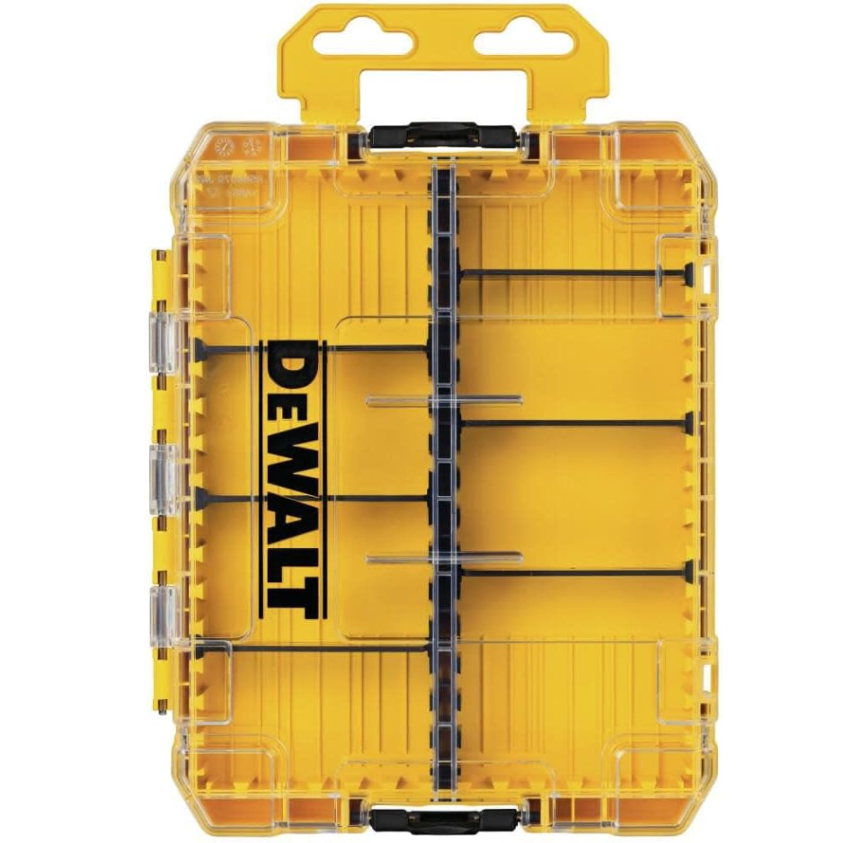 Medium 8-Compartments Small Parts Organizer Portable Tough Case Screw Organizer Toolbox With Customizable Dividers — foto 5