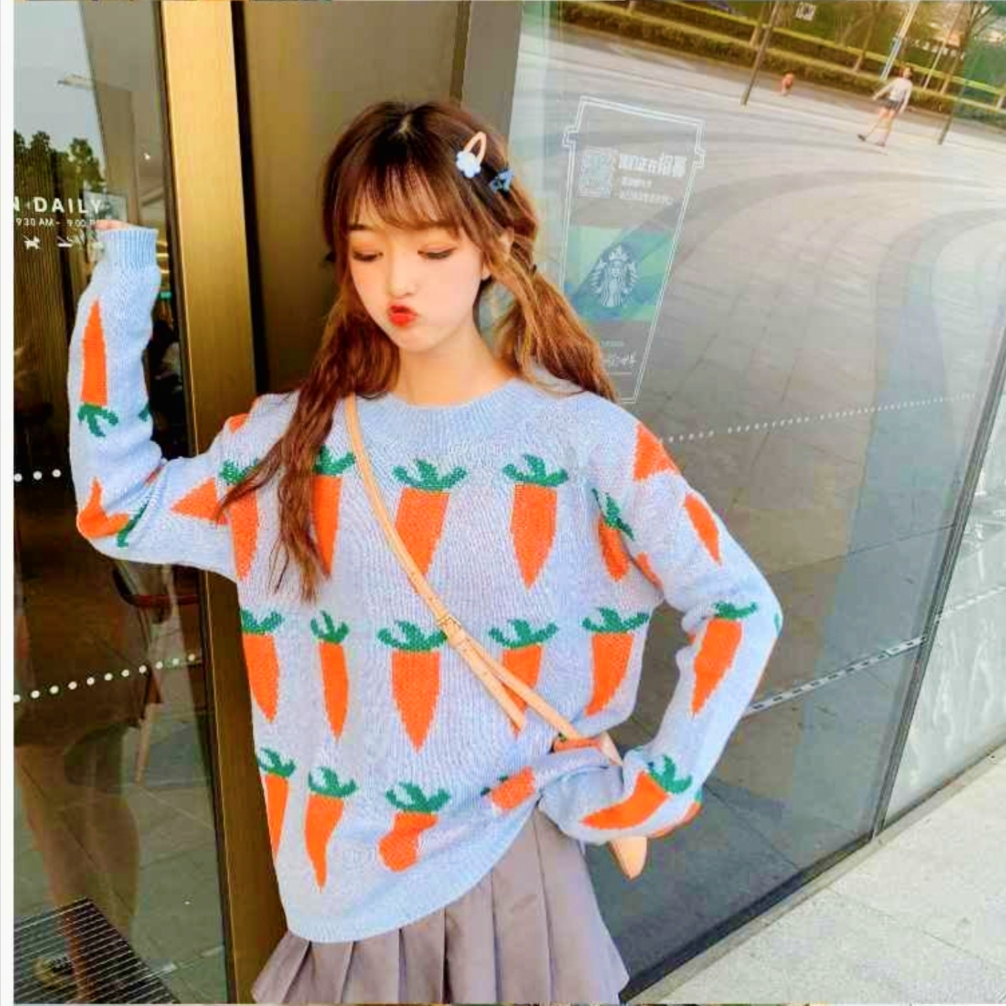 Parent-child Clothing Human Sweater Small Pet