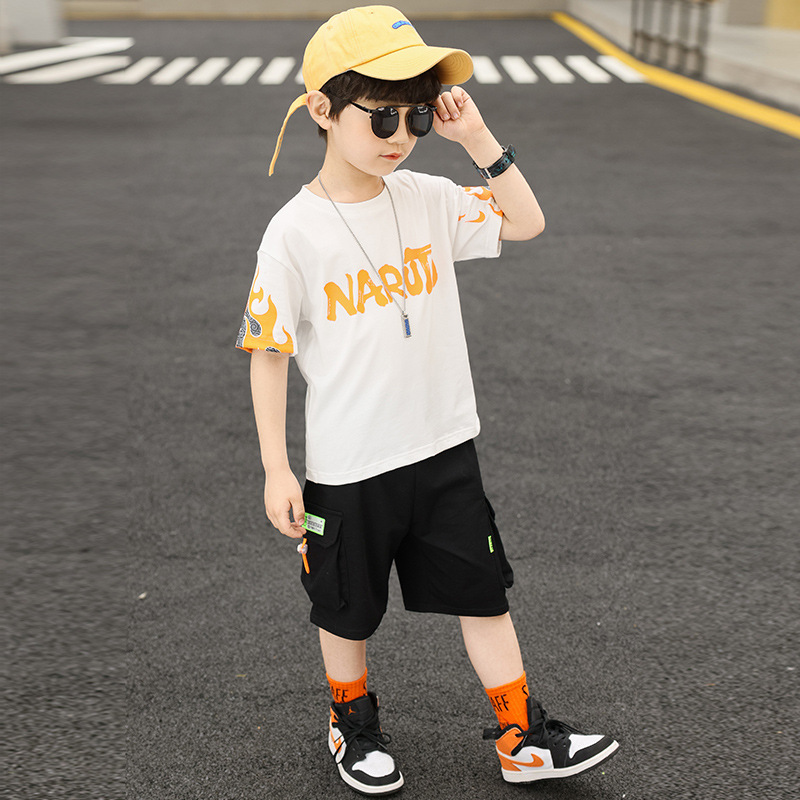 Title 11, Summer Boy Student Fashion Sports Short-sleeved...