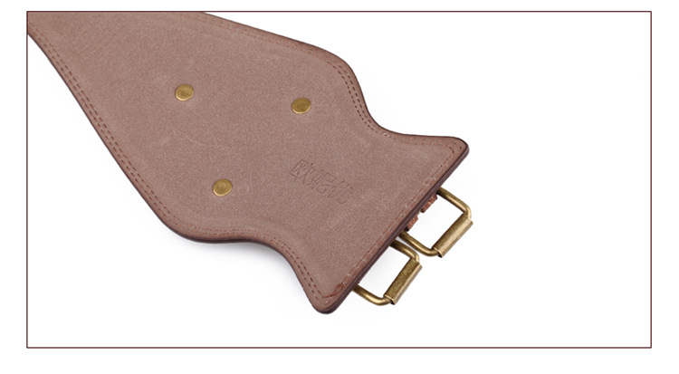 Double Buckle Head Elastic Fashion Ladies Coat Girdle