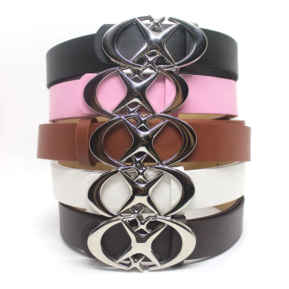 Fashion Wild Original Design Double Crescent Moon Cross Star
