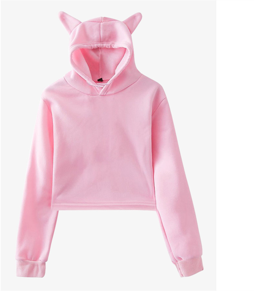 Title 4, Blank hooded sweater with bare cat ears