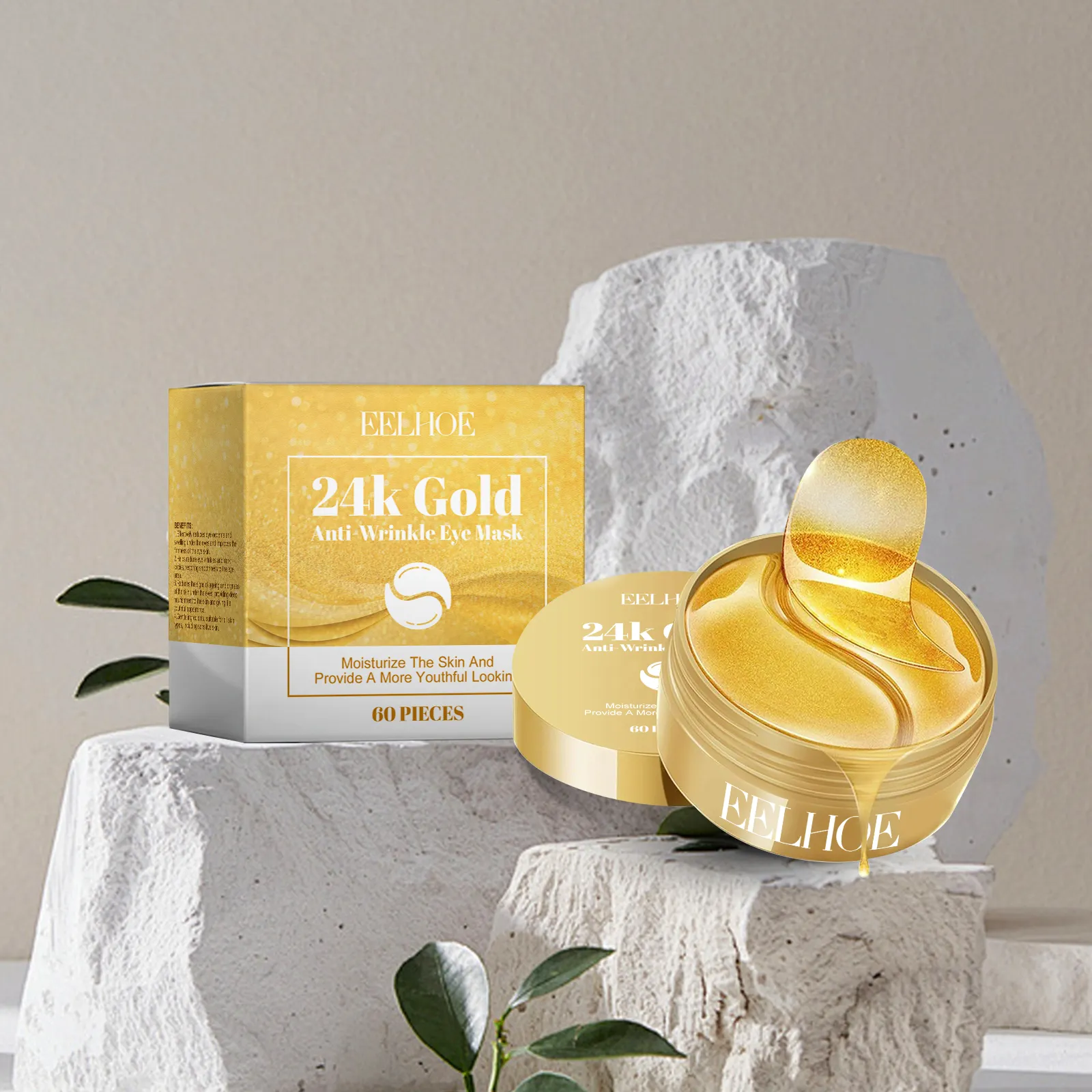 24K Golden Eye Mask 1 Box