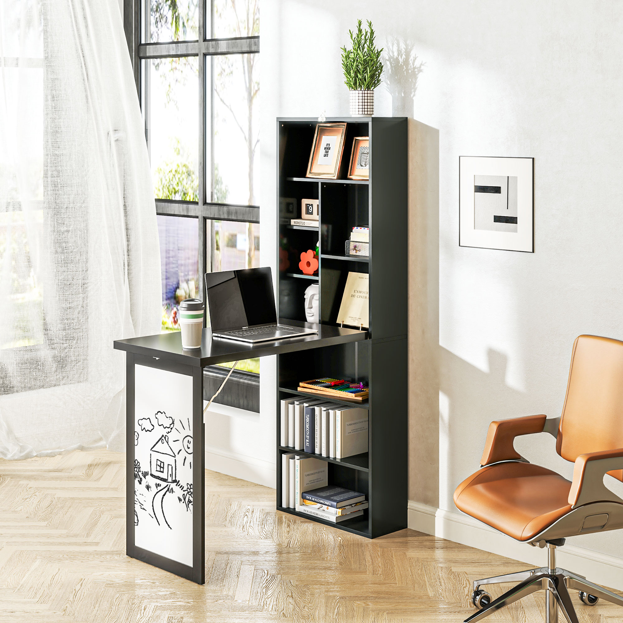 Three Stage Workbench With Storage Space And Writing Board — image 4