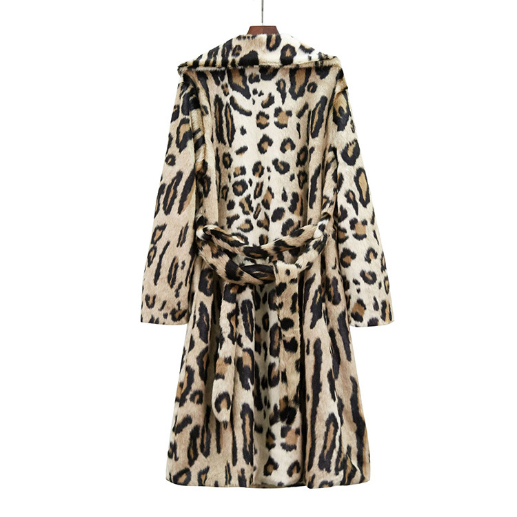 Title 7, Long Plush Coat Women