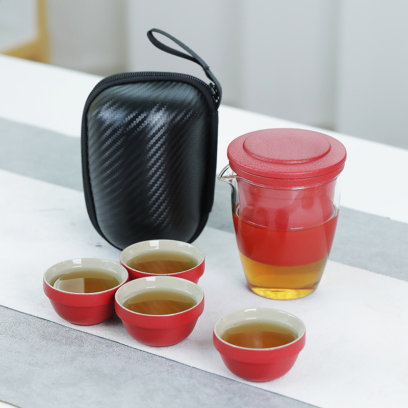 Portable Car Outdoor Travel Tea Set - 14