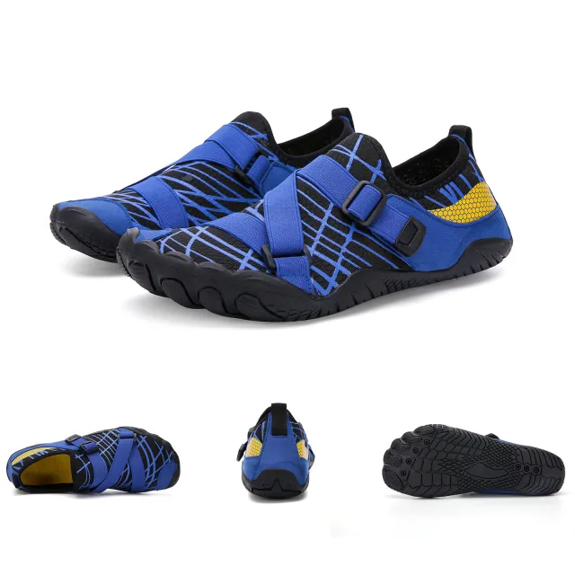 Fitness Yoga Outdoor Large Size Hiking Shoes Blue - Shop at LoveMi